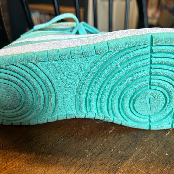 Nike Kids High-Top Sneakers - Mint Green - Picture 6 of 6